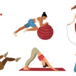 young-women-exercising-flat-illustration-set_107791-14287