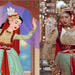 Madhubala as "anarkali" in mughal e azam