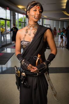 Multi-Cultural Steampunk Cosplay 